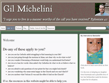 Tablet Screenshot of gilmichelini.com